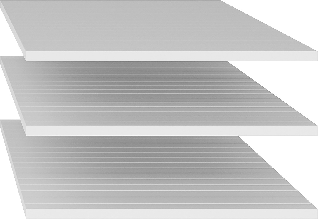 INOSIGN Einlegeboden »Sigma, Breite 98 cm«, 3 teiliges Set, Einlegeboden Zubehör für Serie Sigma INOSIGN Einlegeboden »Sigma, Breite 98 cm«, 3 teiliges Set, Einlegeboden Zubehör für Serie Sigma von INOSIGN
