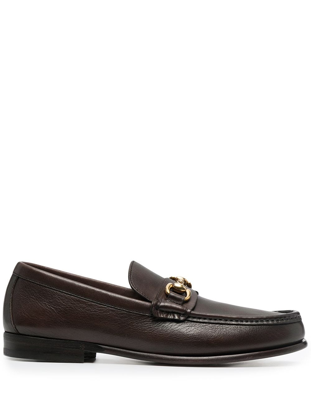 Henderson Baracco almond-toe horsebit loafers - Brown von Henderson Baracco