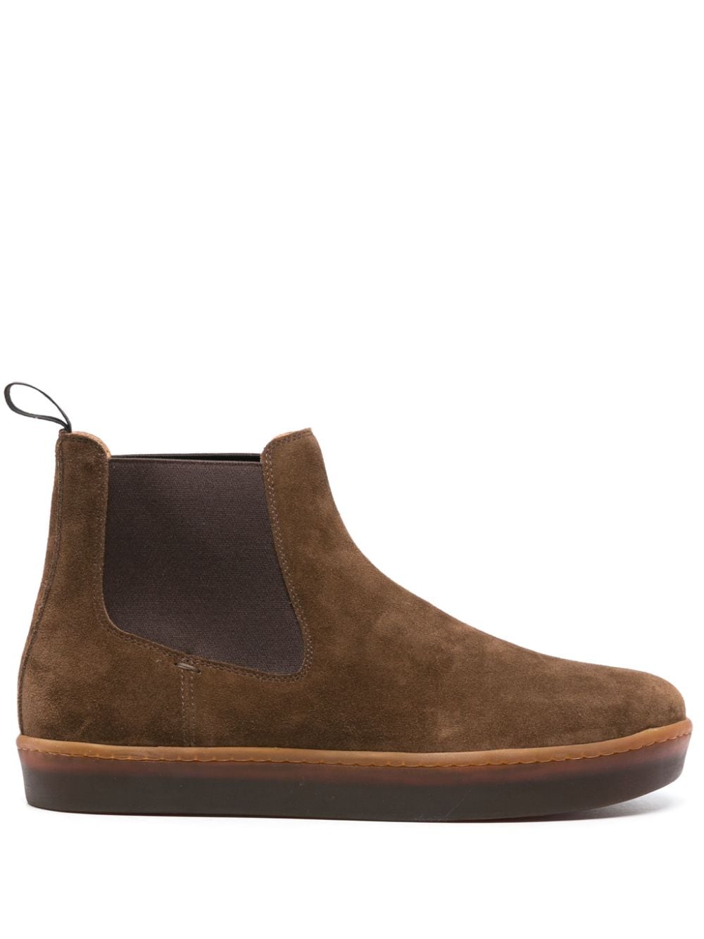 Henderson Baracco elasticated-panels suede boots - Brown von Henderson Baracco