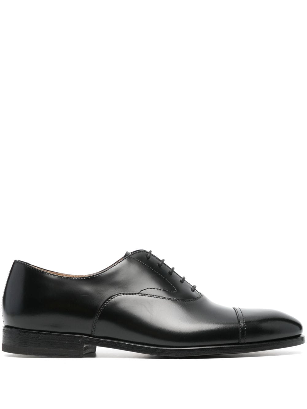 Henderson Baracco polished leather Derby shoes - Black von Henderson Baracco