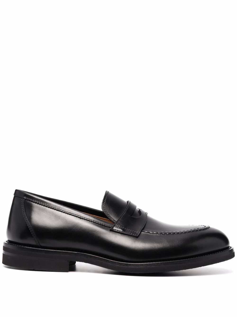 Henderson Baracco slip-on leather loafers - Black von Henderson Baracco