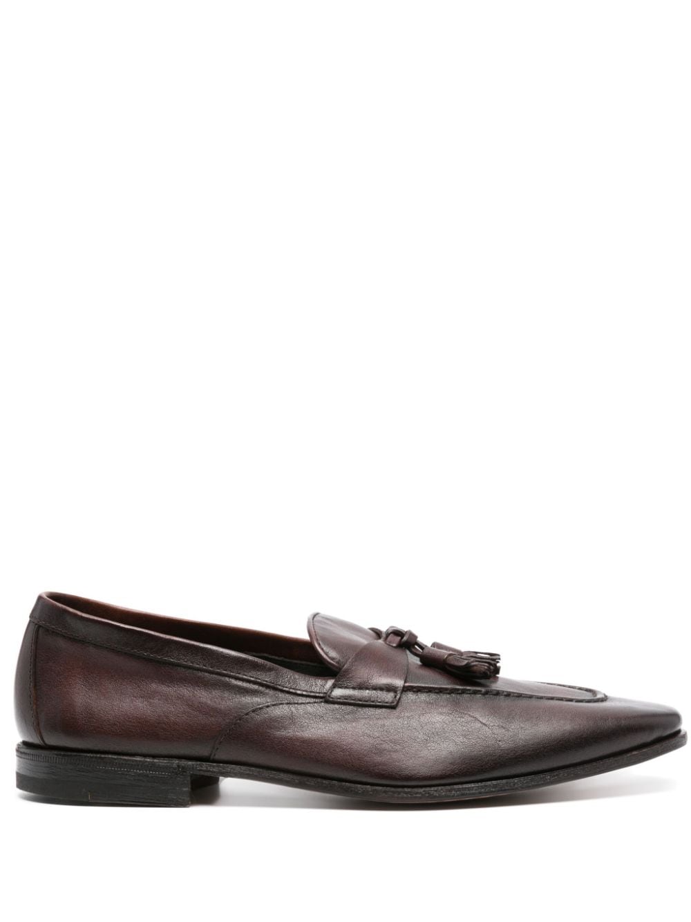 Henderson Baracco tassel-detailed leather loafers - Brown von Henderson Baracco