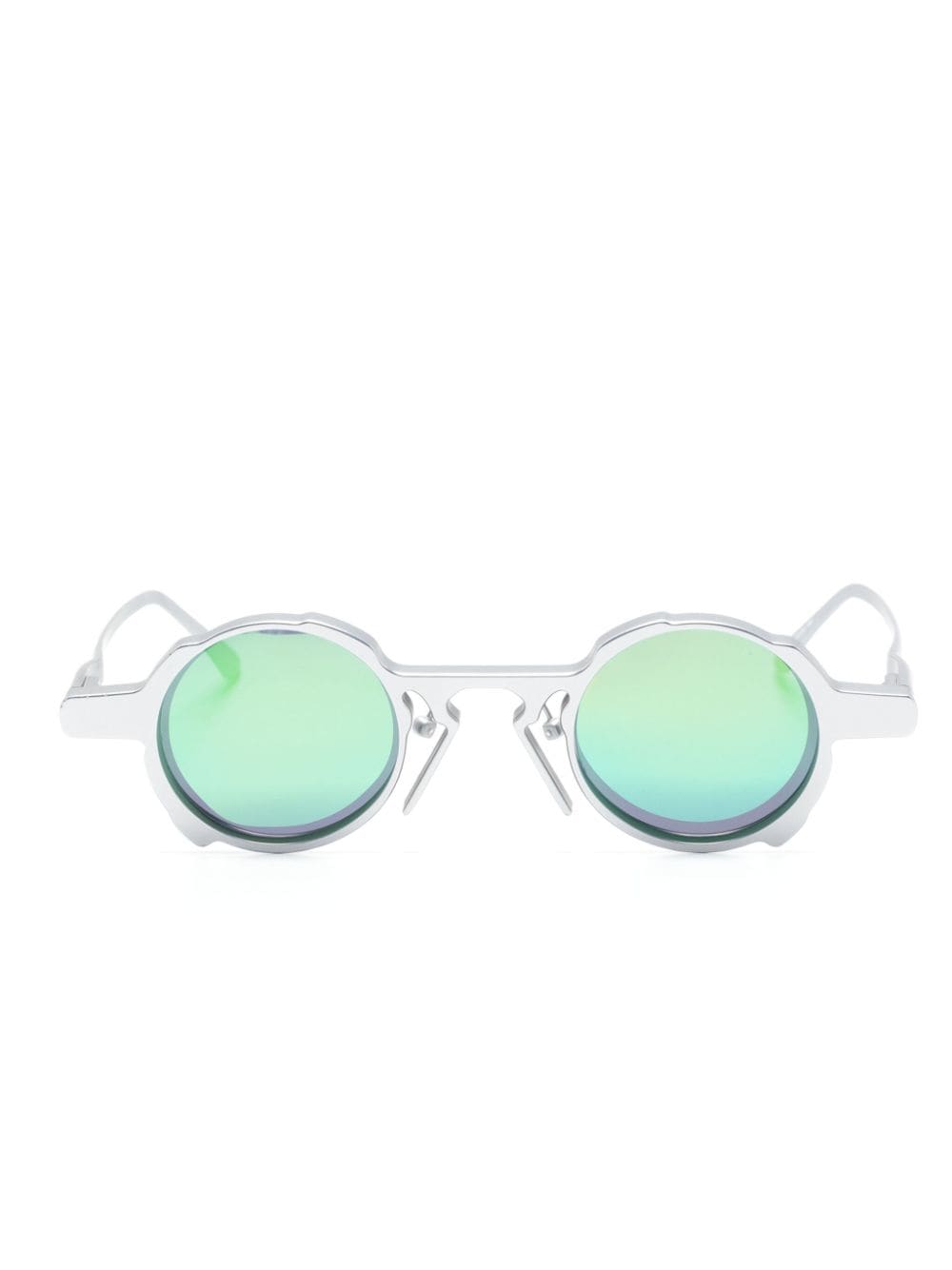 Henrik Vibskov Bronson round-frame sunglasses - Silver von Henrik Vibskov