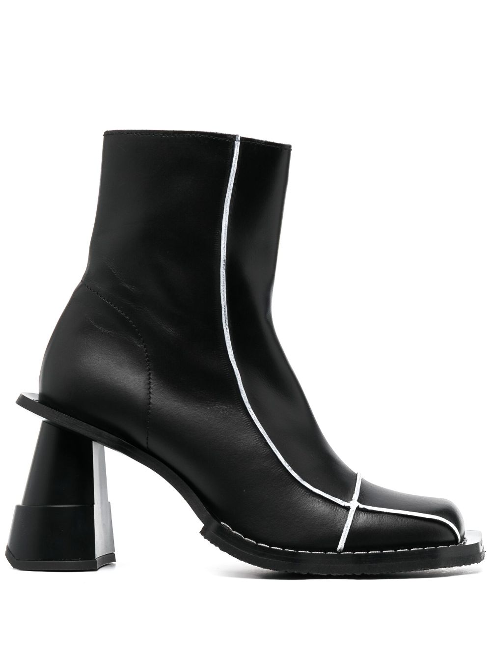 Henrik Vibskov Elle Driver 90mm leather boots - Black von Henrik Vibskov