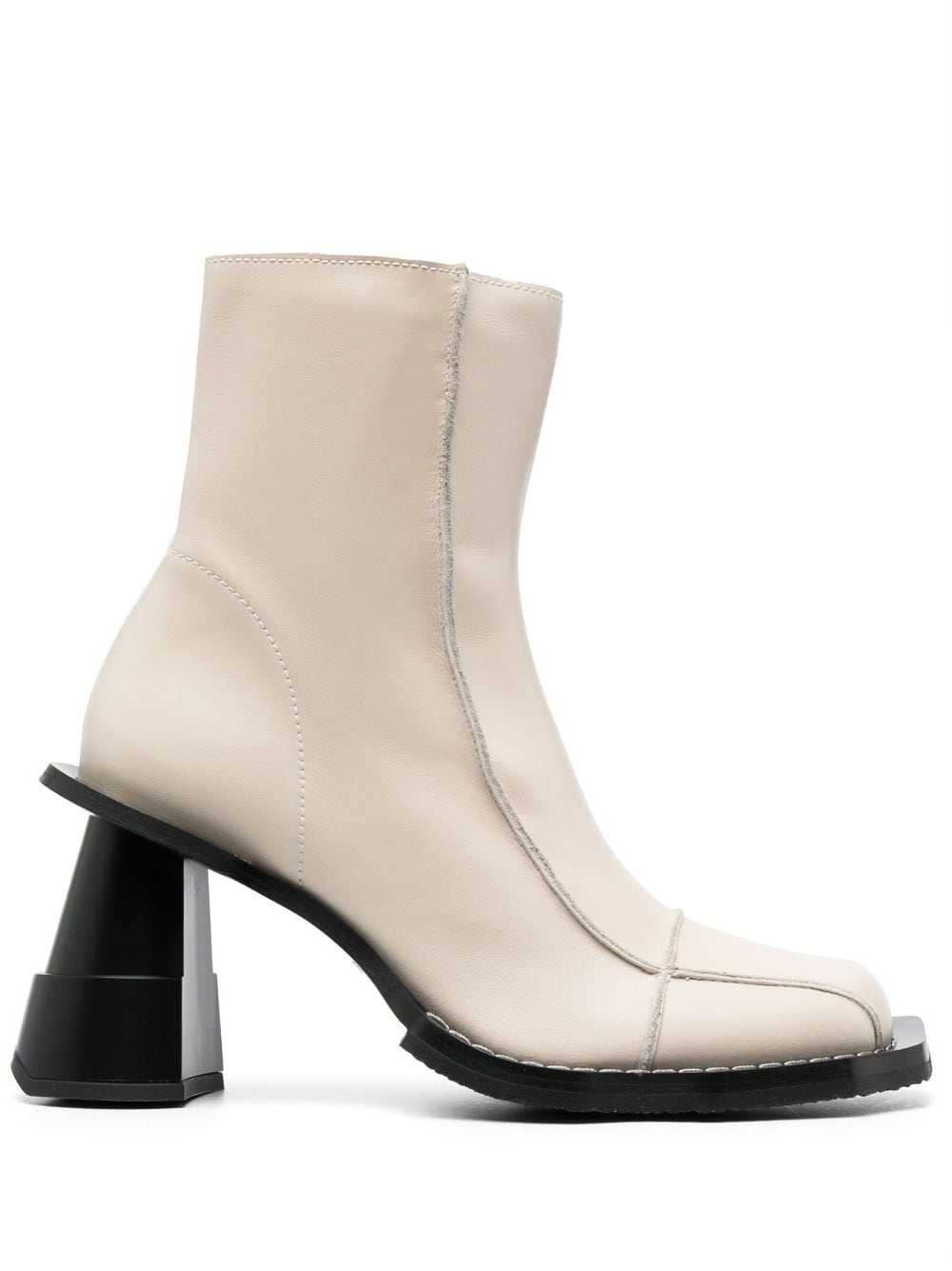 Henrik Vibskov Elle Driver 90mm leather boots - Neutrals