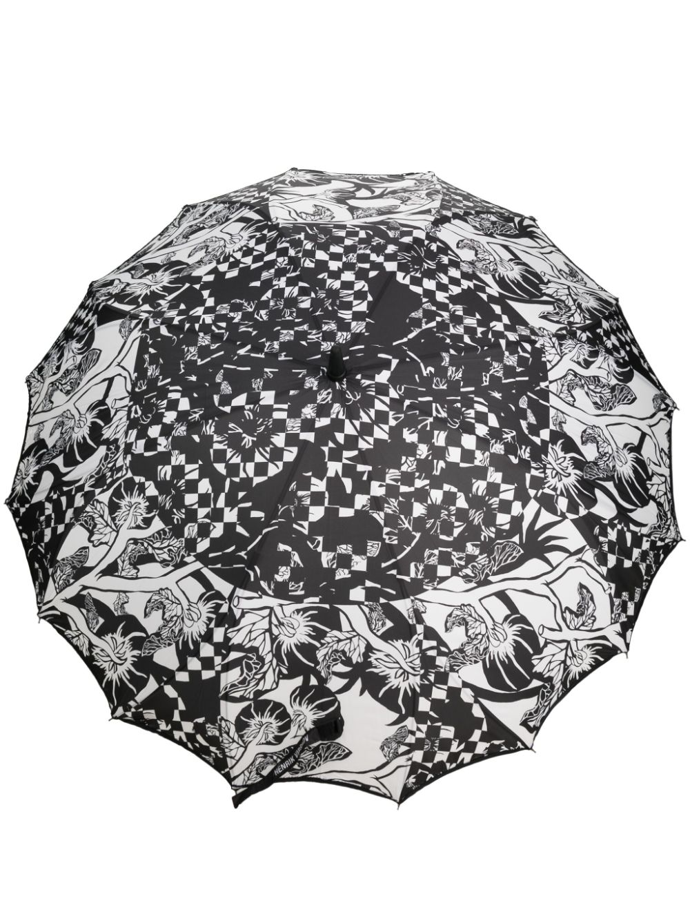 Henrik Vibskov Kalaidoscope umbrella - Black von Henrik Vibskov