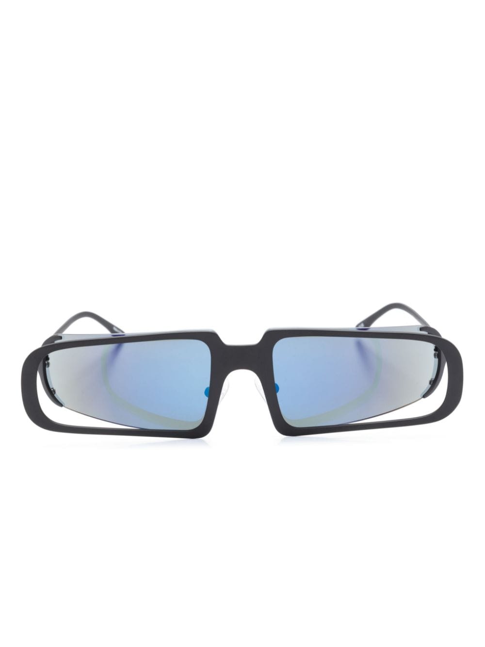 Henrik Vibskov Link square-frame sunglasses - Blue von Henrik Vibskov