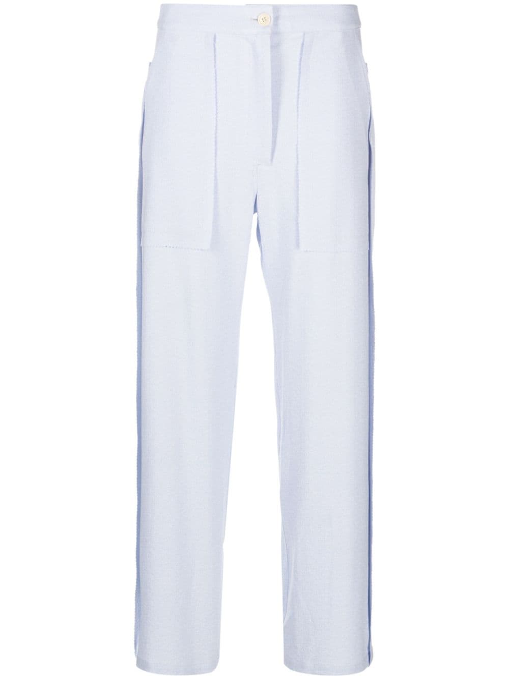 Henrik Vibskov Ravioli high-waisted trousers - Blue von Henrik Vibskov