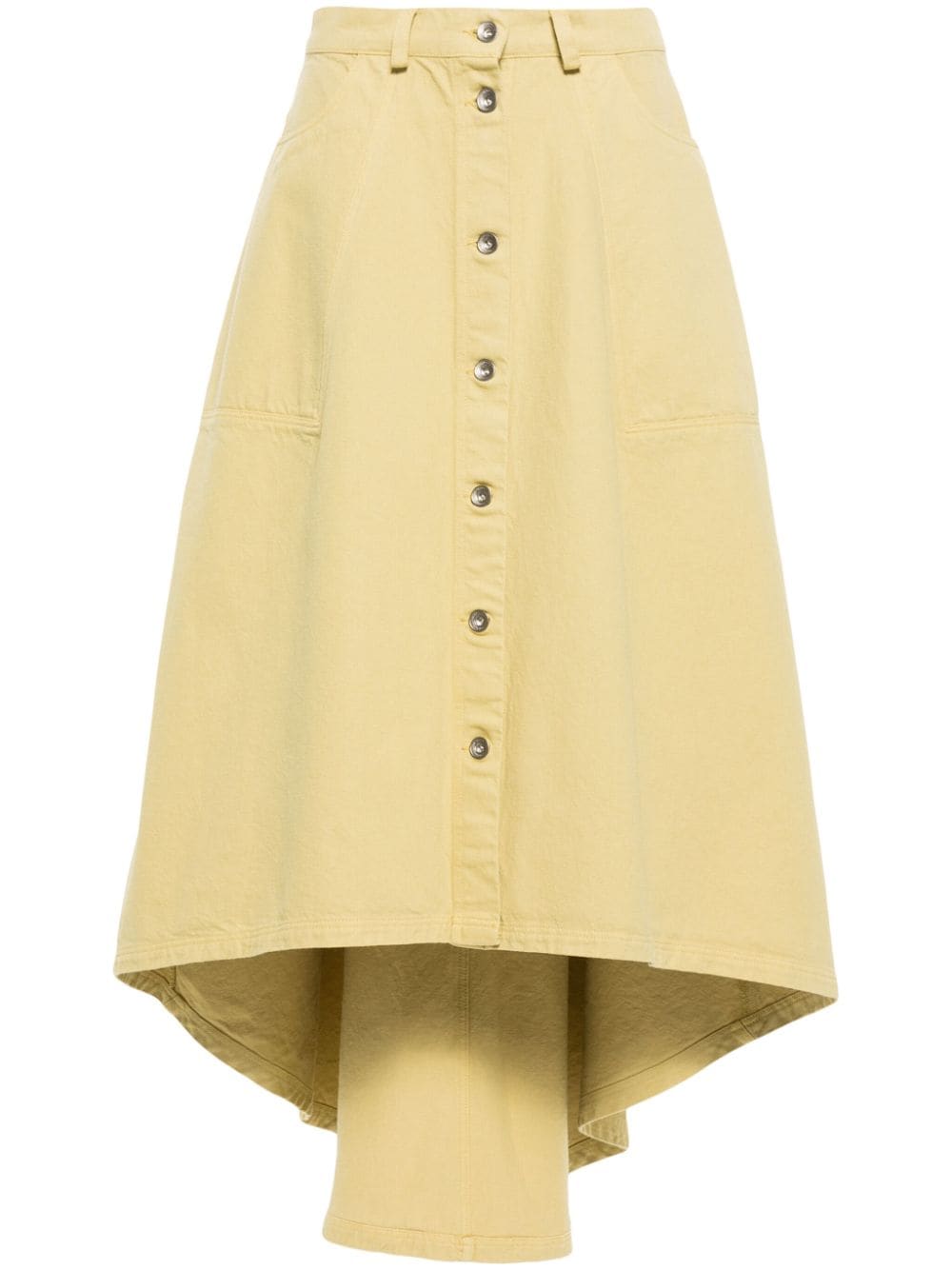 Henrik Vibskov Regain denim mini skirt - Yellow von Henrik Vibskov