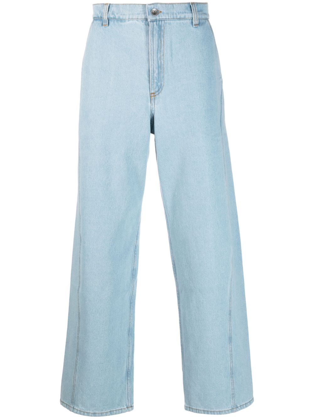 Henrik Vibskov boyfriend denim jeans - Blue von Henrik Vibskov