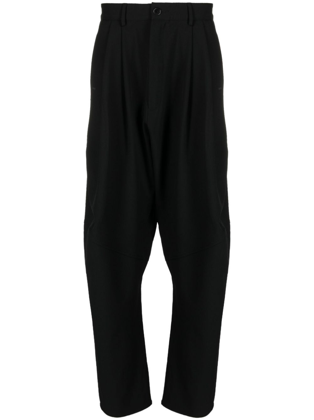 Henrik Vibskov drop-crotch tapered trousers - Black von Henrik Vibskov