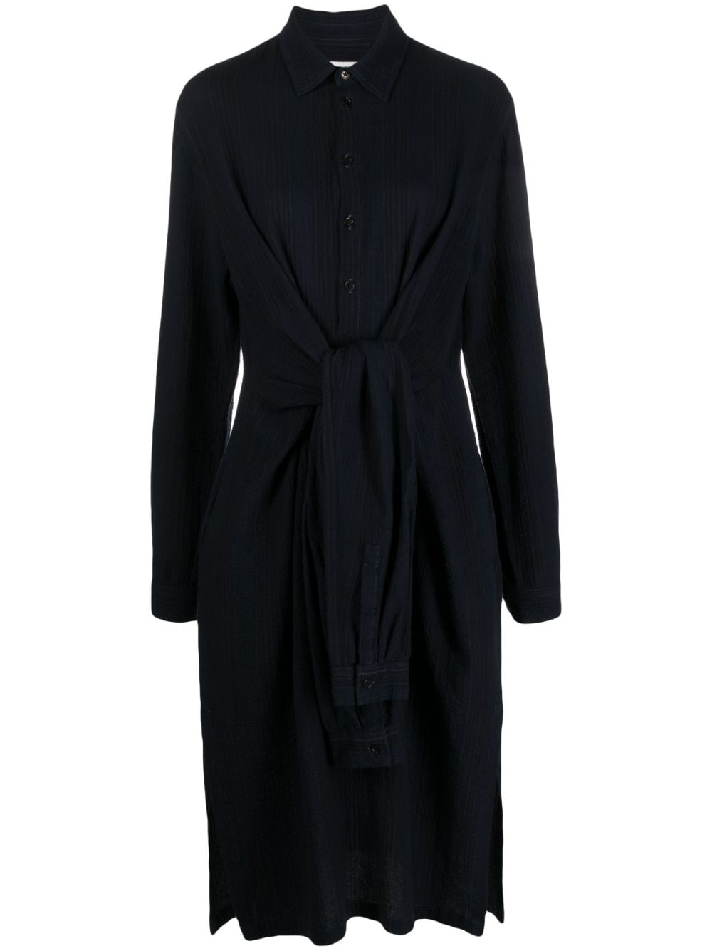 Henrik Vibskov spread-collar shirtdress - Blue von Henrik Vibskov