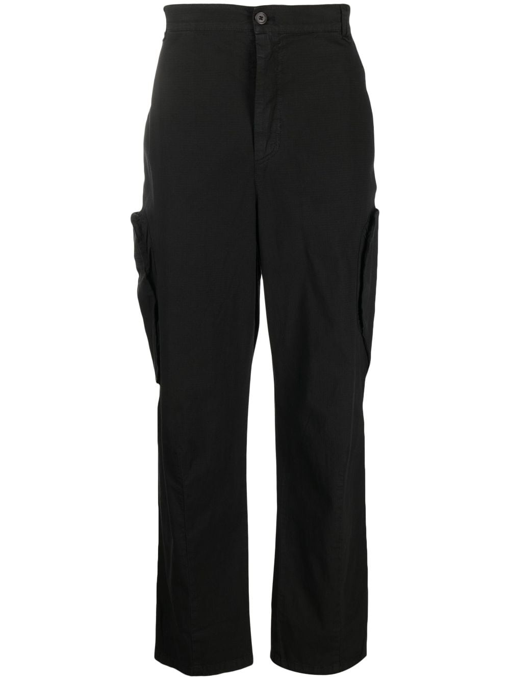 Henrik Vibskov straight-leg cotton cargo trousers - Black von Henrik Vibskov