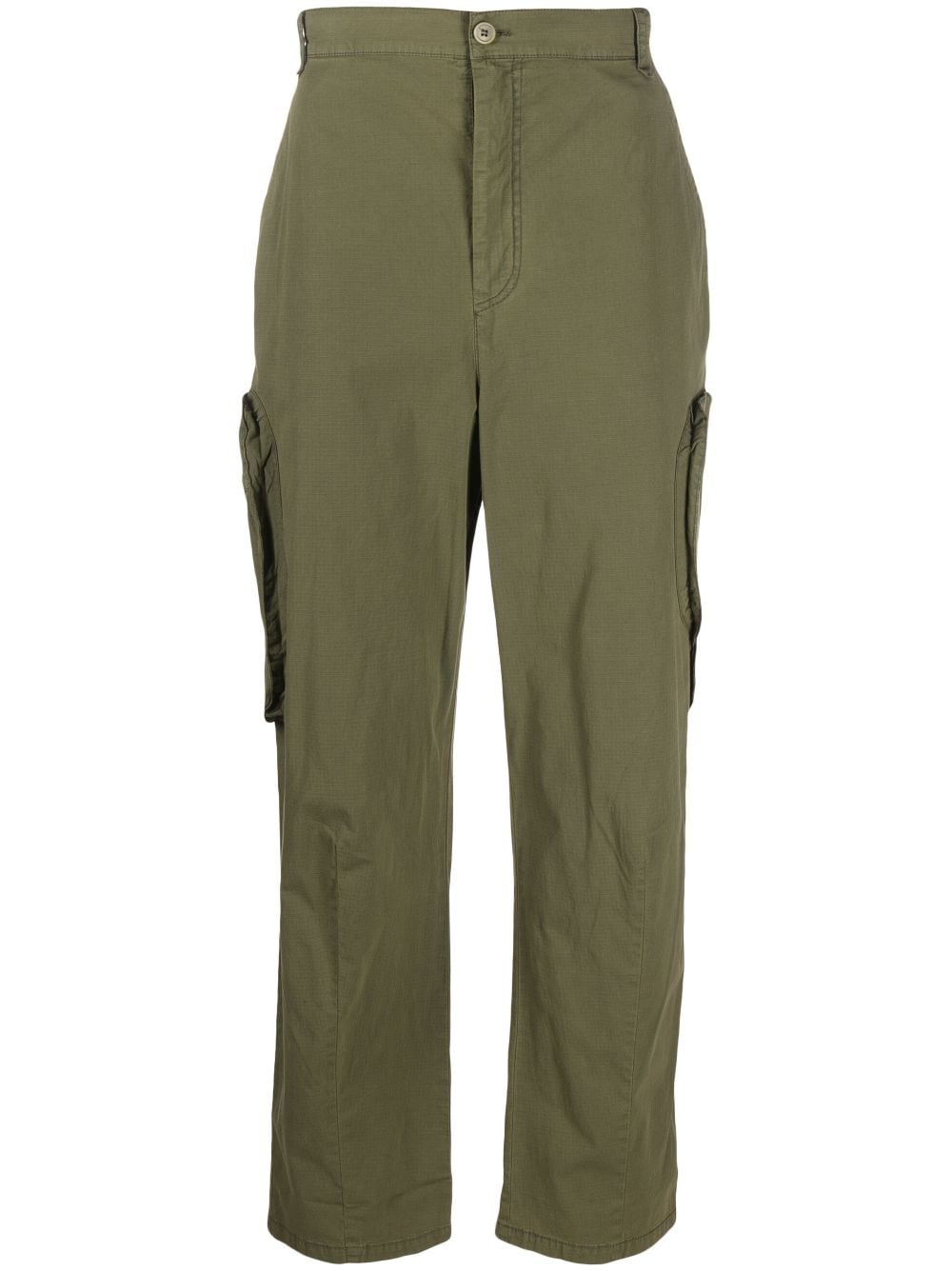 Henrik Vibskov straight-leg cotton cargo trousers - Green von Henrik Vibskov