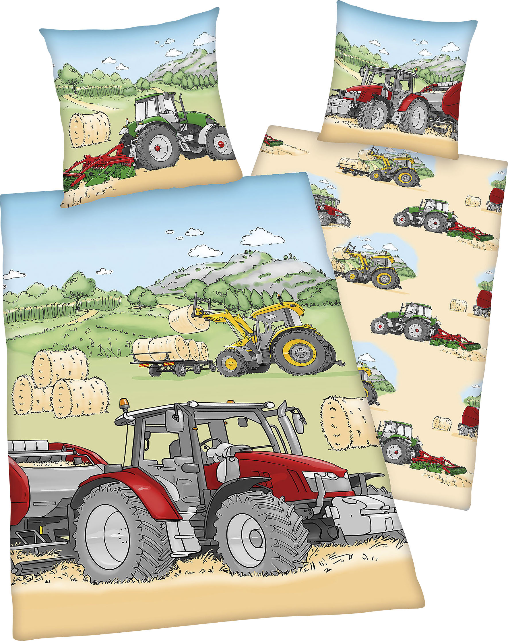Herding Young Collection Kinderbettwäsche »Traktor«, mit tollem "Traktor" Motiv Herding Young Collection Kinderbettwäsche »Traktor«, mit tollem "Traktor" Motiv von Herding Young Collection