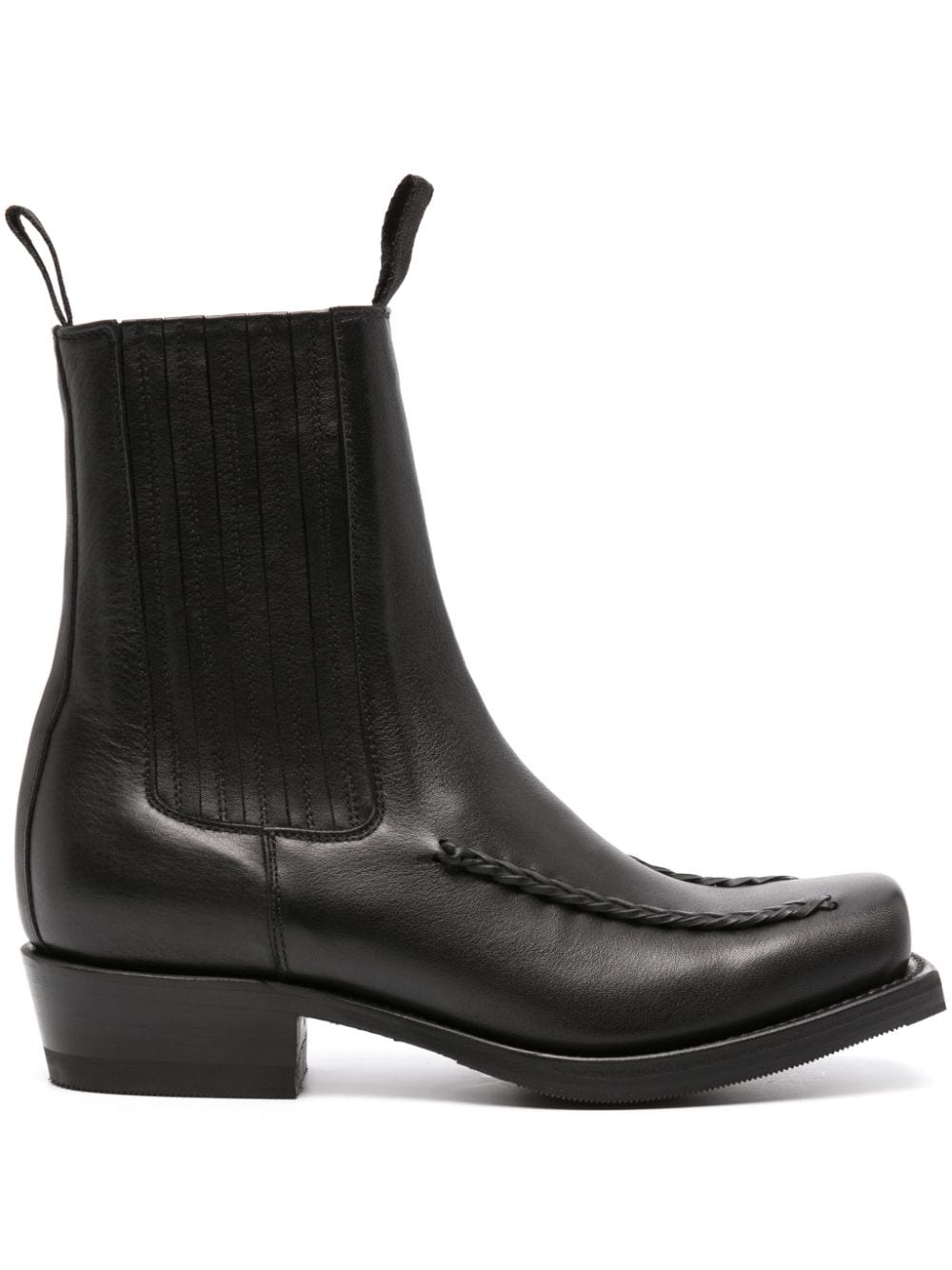 Hereu Agulla 45mm leather ankle boots - Black von Hereu
