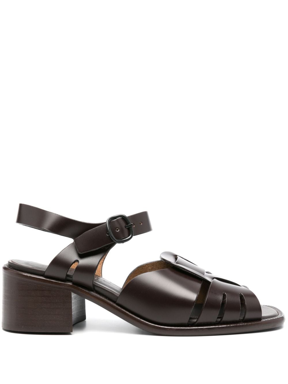 Hereu Ancora leather sandals - Brown von Hereu