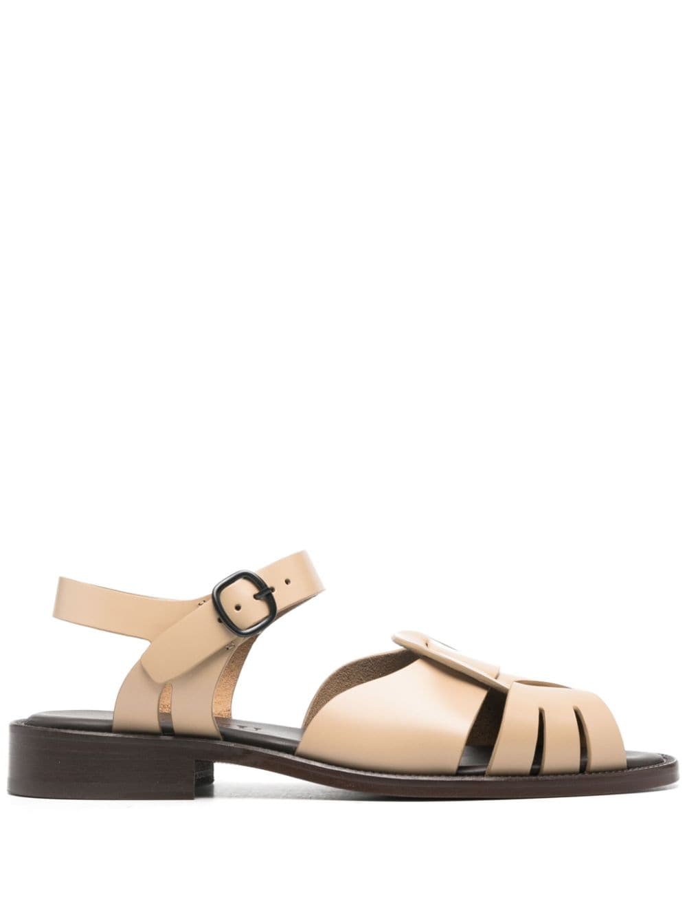 Hereu Ancora leather sandals - Neutrals von Hereu