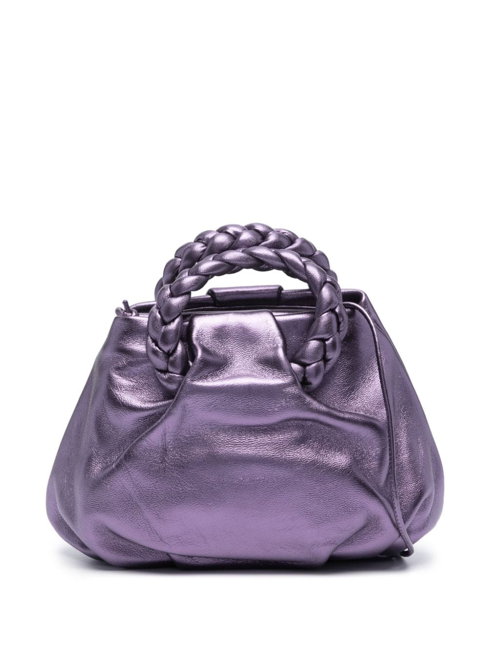 Hereu Bombom leather tote bag - Purple von Hereu