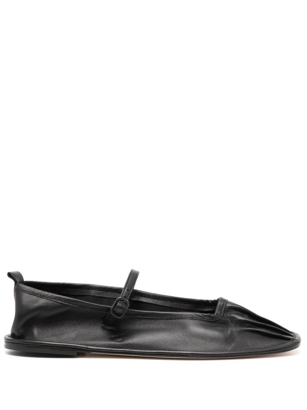 Hereu Dansa leather ballerina shoes - Black von Hereu
