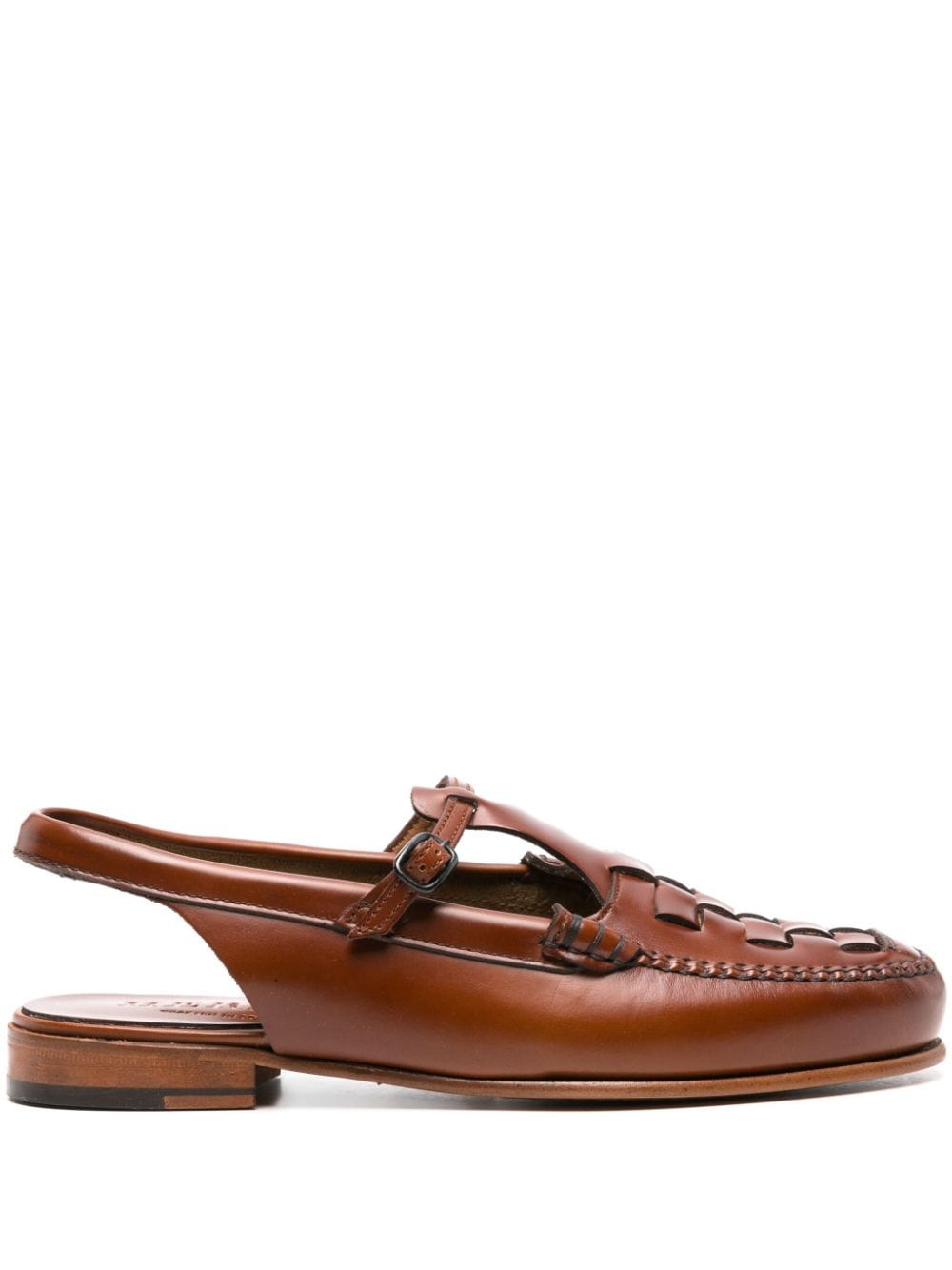 Hereu Roqueta leather loafers - Brown von Hereu