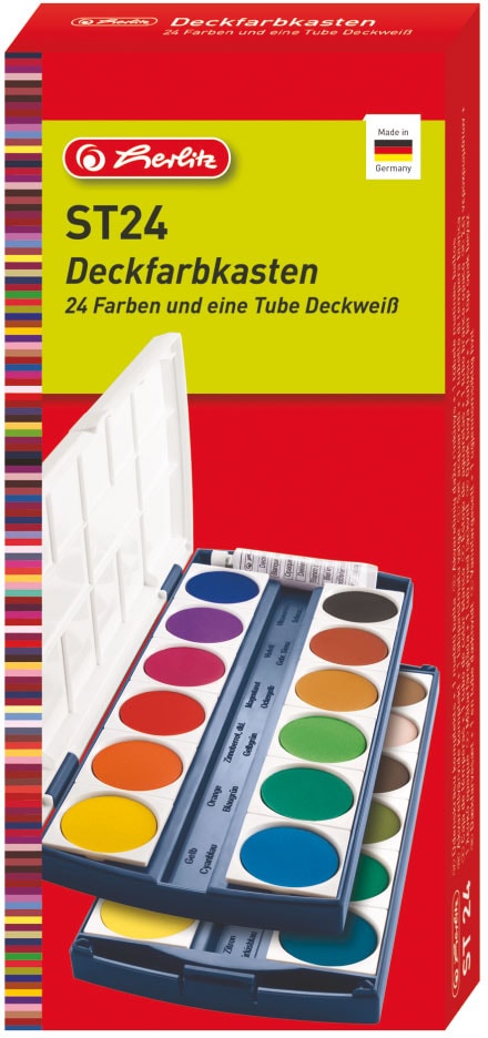 Herlitz Farbkasten »Deckfarbkasten ST24« von Herlitz