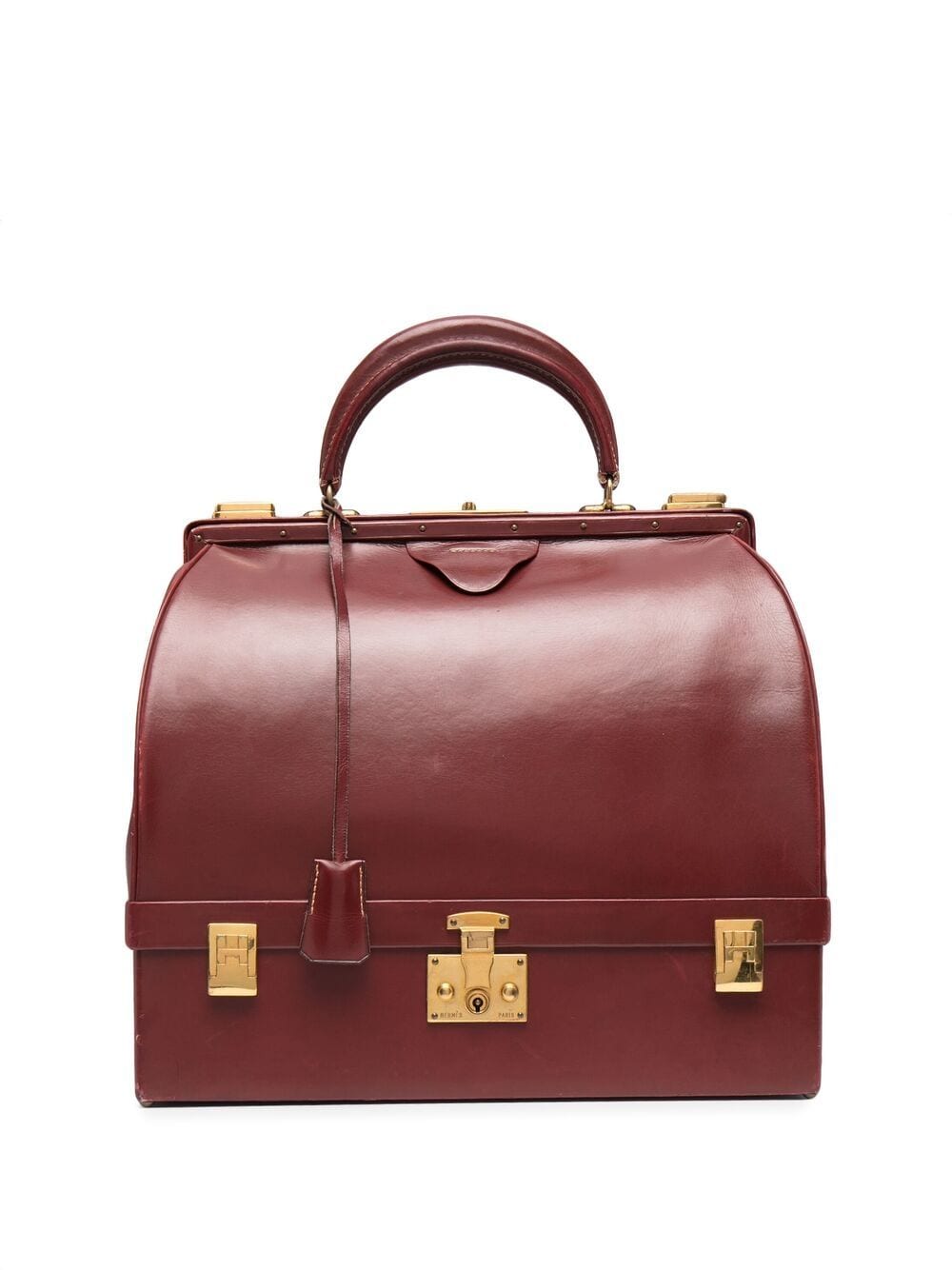 Hermès Pre-Owned 1940s pre-owned Mallette bag - Red von Hermès Pre-Owned