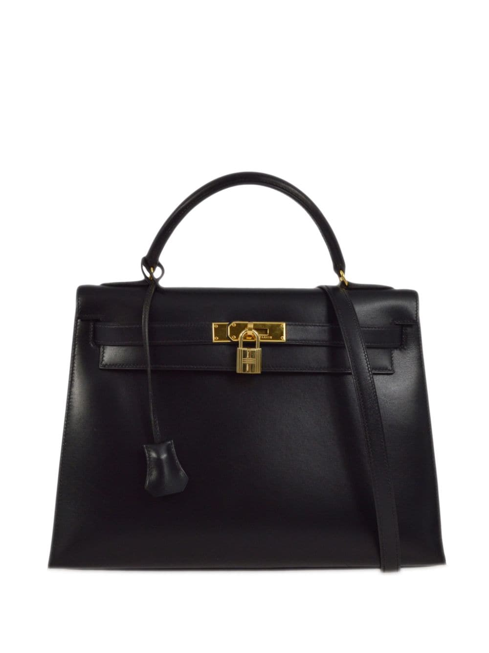 Hermès Pre-Owned 1971 Kelly 32 Sellier two-way handbag - Black von Hermès Pre-Owned
