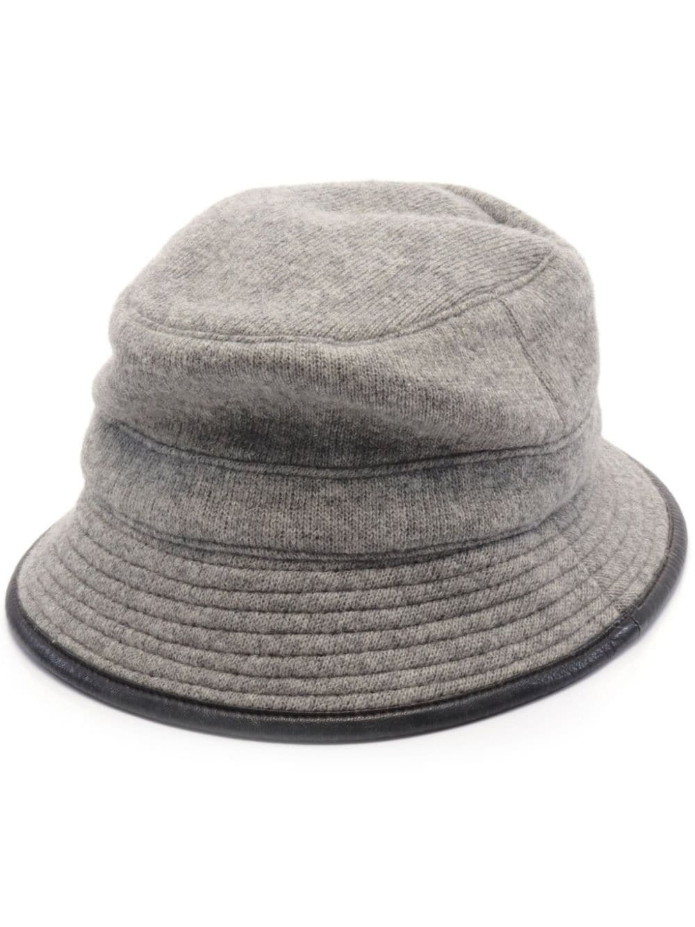 Hermès Pre-Owned 2000s Motsch wool bucket hat - Grey von Hermès Pre-Owned