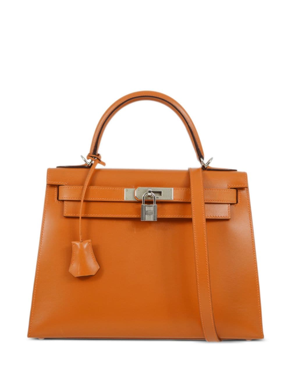 Hermès Pre-Owned 2004 Kelly 28 Sellier two-way handbag - Orange von Hermès Pre-Owned