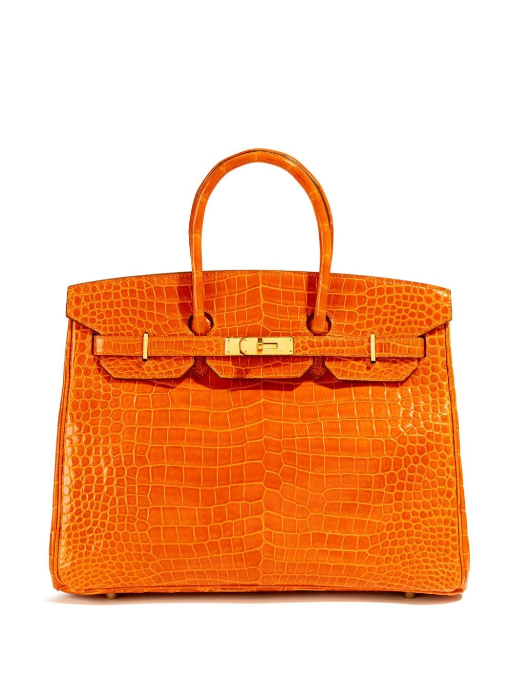 Hermès Pre-Owned 2012 Birkin 35 handbag - Orange von Hermès Pre-Owned