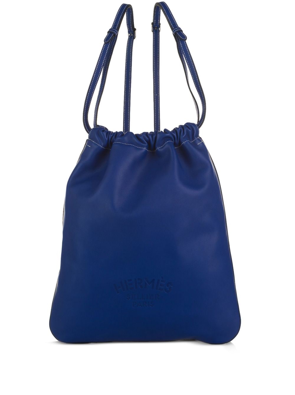 Hermès Pre-Owned 2017 Cheri Bridado backpack - Blue von Hermès Pre-Owned