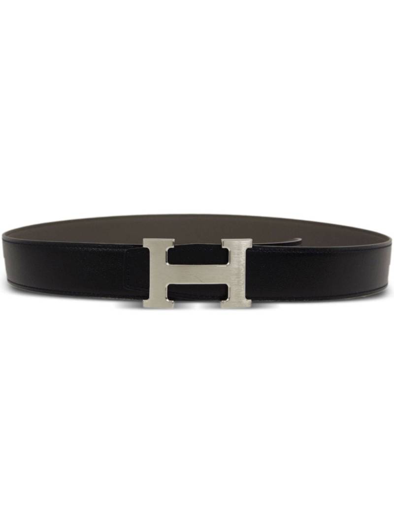 Hermès Pre-Owned 2019 Constance reversible belt - Black von Hermès Pre-Owned