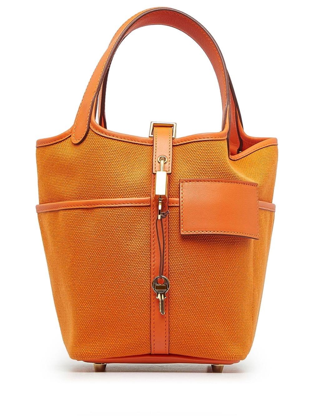 Hermès Pre-Owned 2022 Picotin Lock 18 tote bag - Orange von Hermès Pre-Owned
