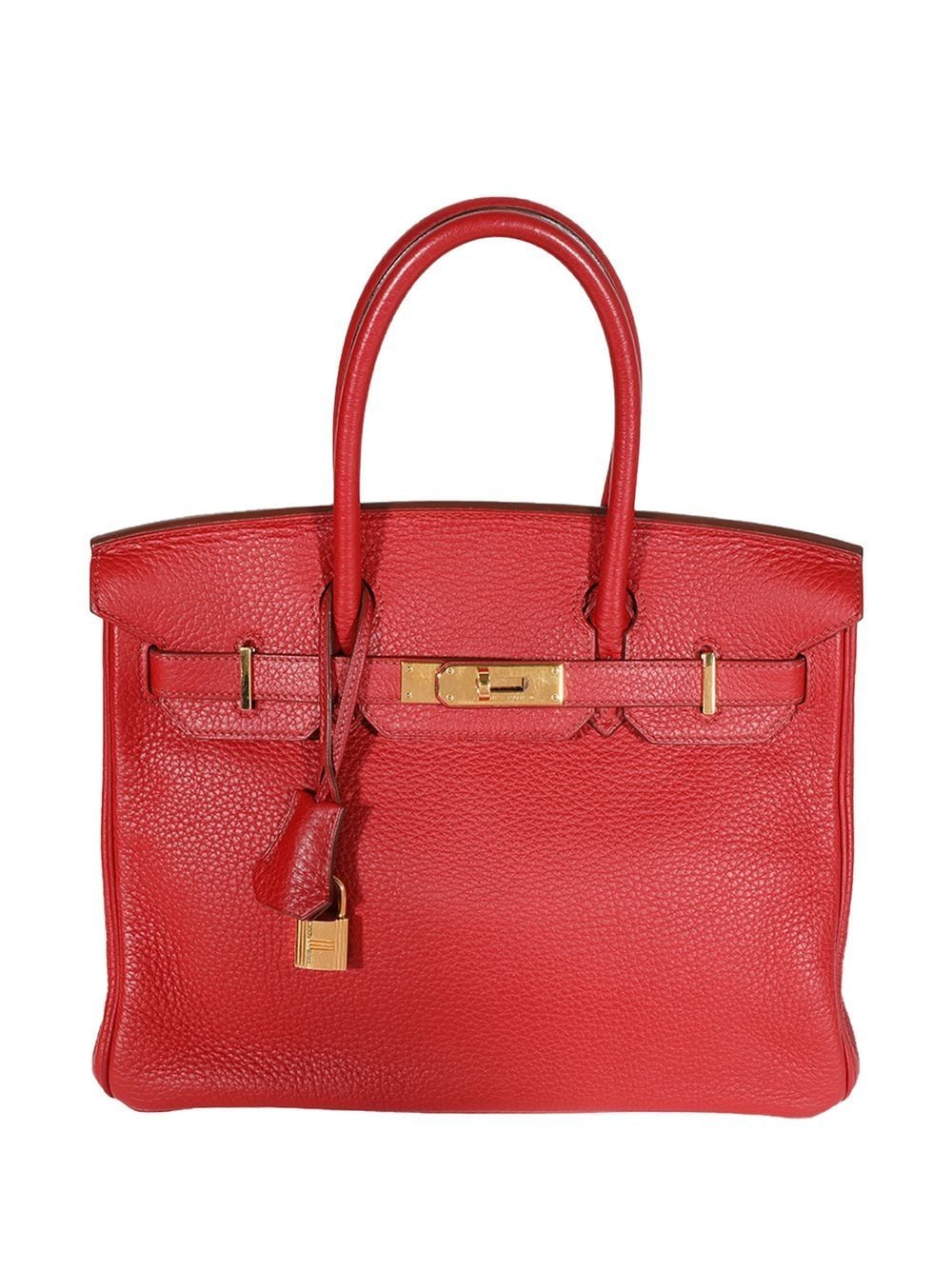 Hermès Pre-Owned Birkin 30 handbag - Red von Hermès Pre-Owned