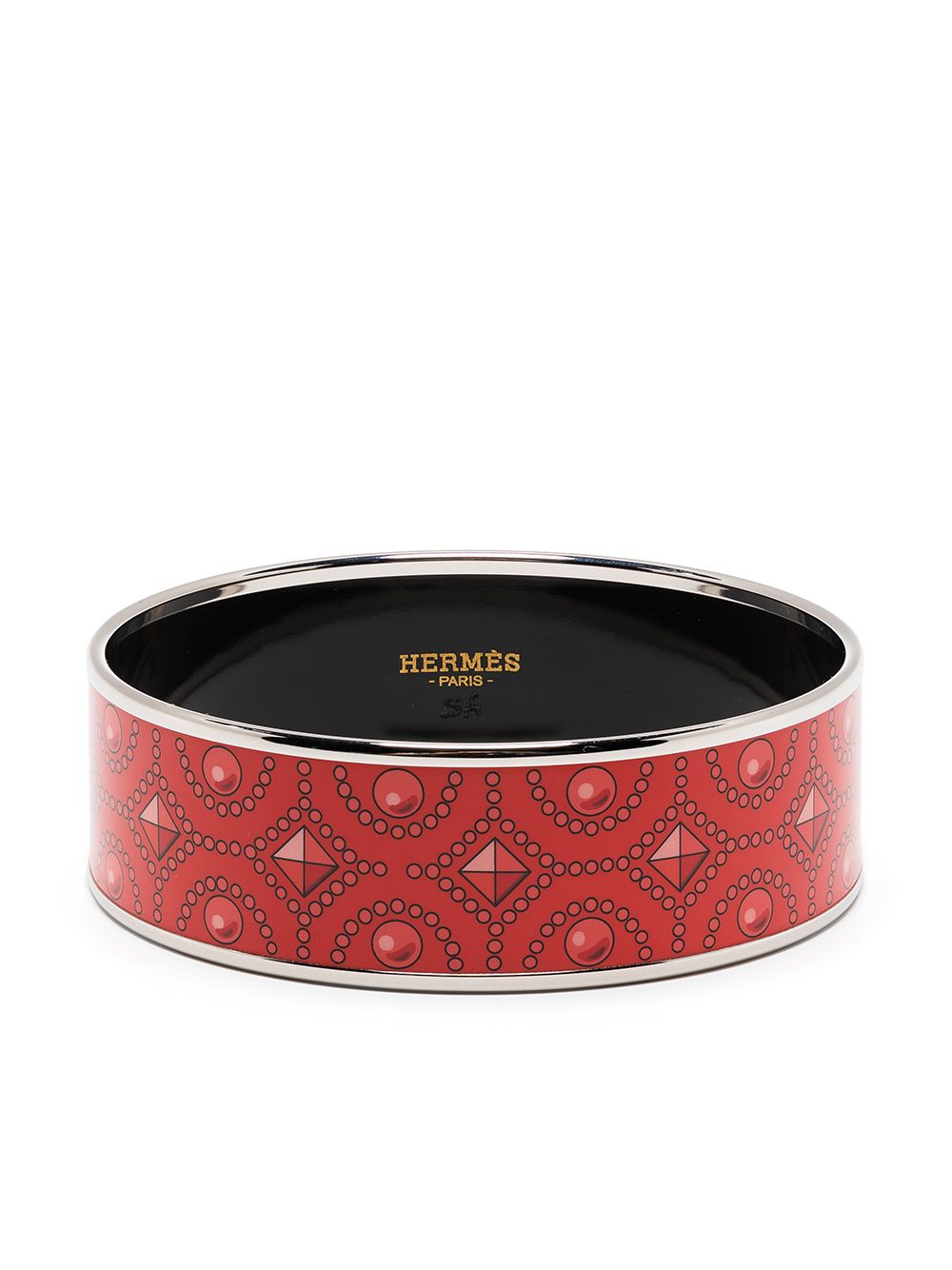 Hermès Pre-Owned pre-owned belt motif bangle bracelet - Red von Hermès Pre-Owned