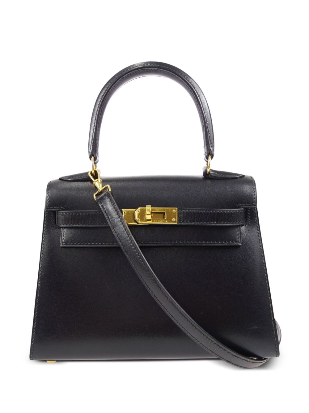 Hermès Pre-Owned 1998 Kelly 20 Sellier two-way bag - Black von Hermès Pre-Owned
