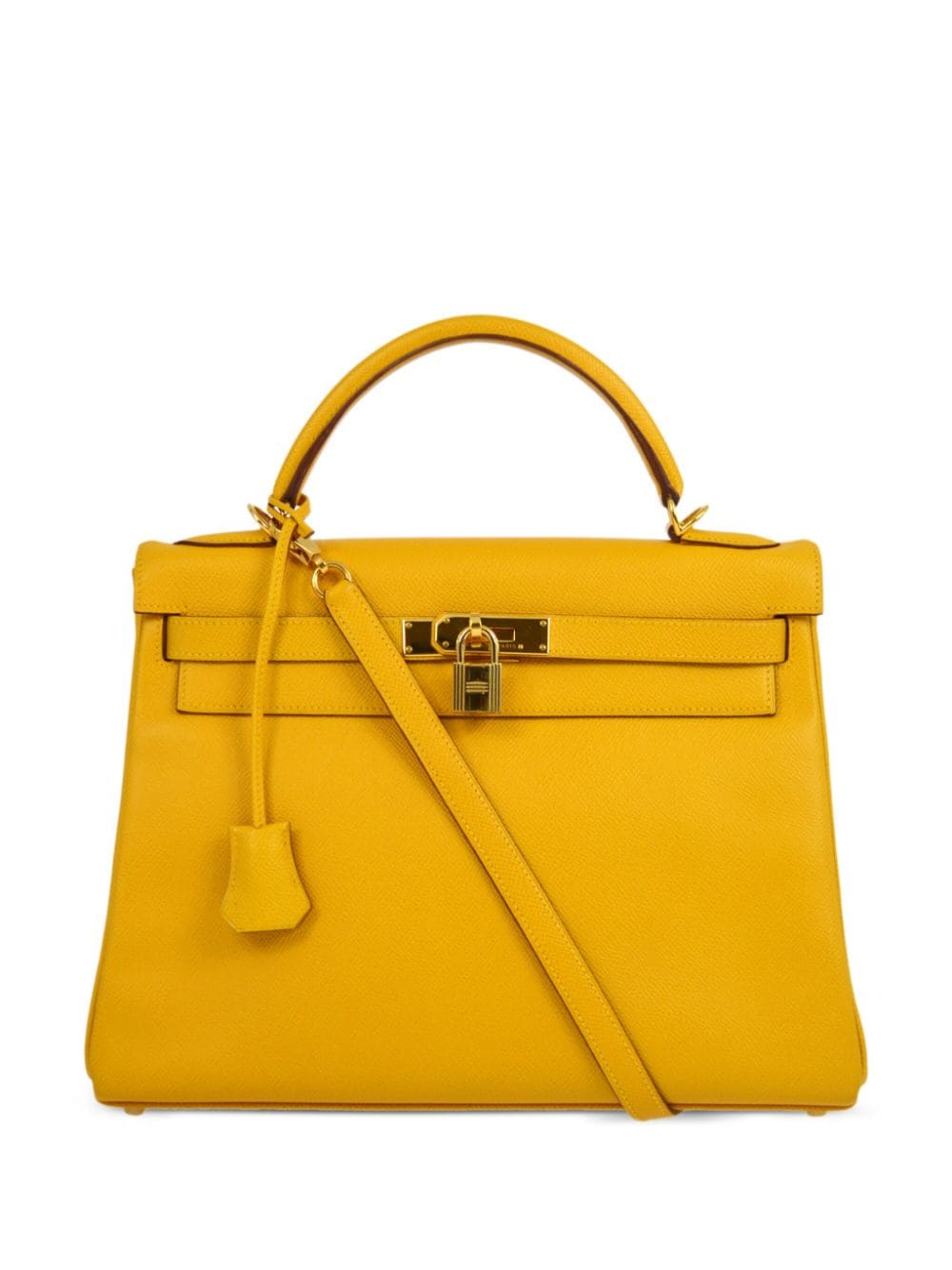 Hermès Pre-Owned 2000 Kelly 32 handbag - Yellow von Hermès Pre-Owned