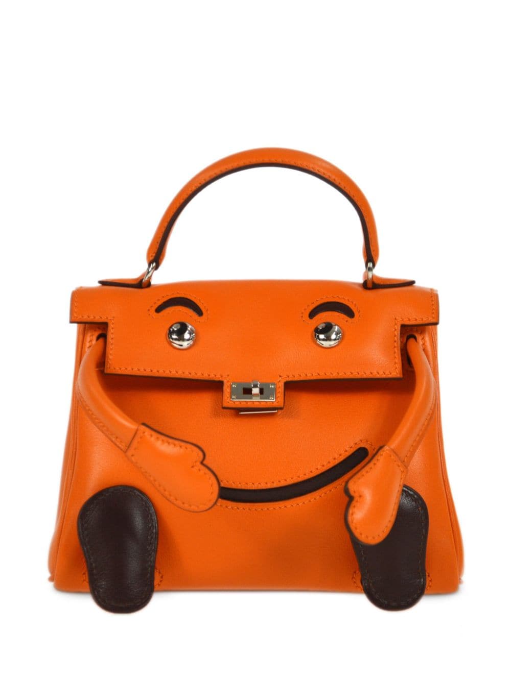 Hermès Pre-Owned 2000 Kelly Doll mini bag - Orange von Hermès Pre-Owned