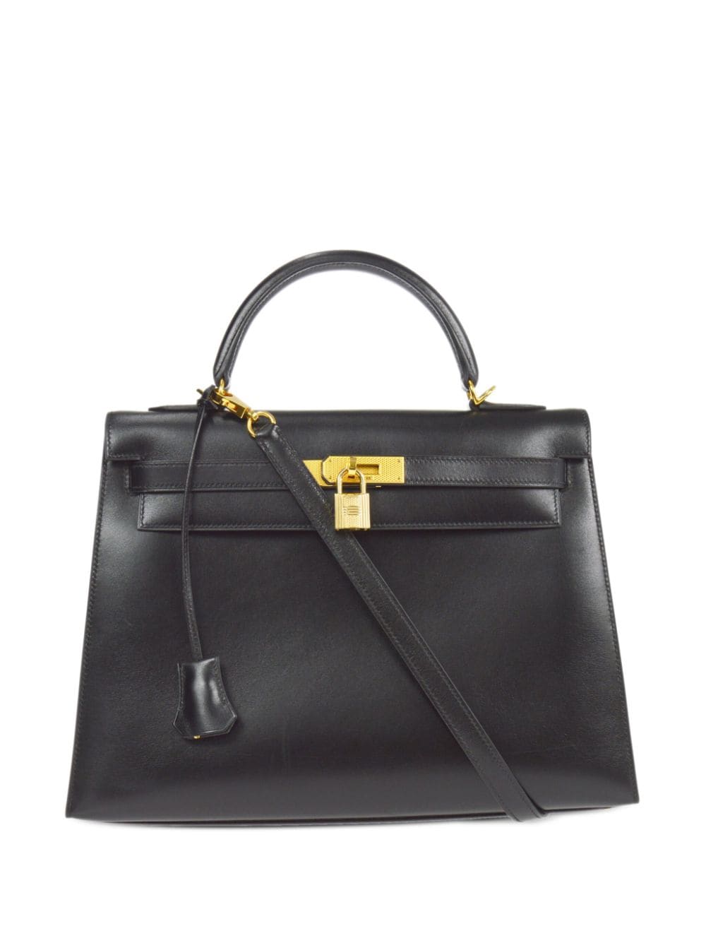 Hermès Pre-Owned 2004 Kelly 32 Sellier two-way handbag - Black von Hermès Pre-Owned