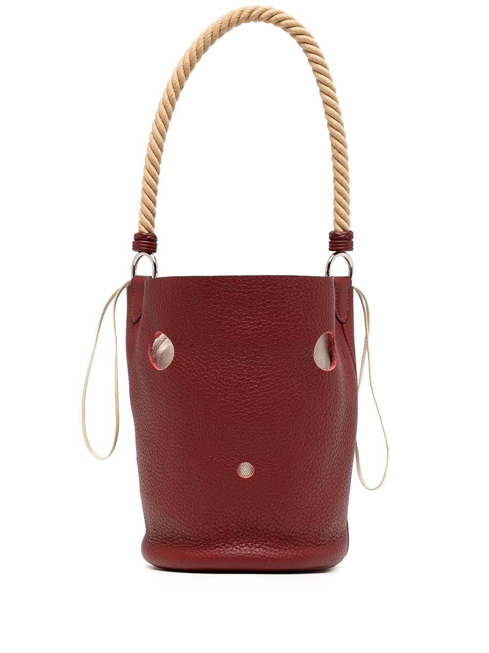 Hermès Pre-Owned 2007 Mageoire PM bucket bag - Red von Hermès Pre-Owned