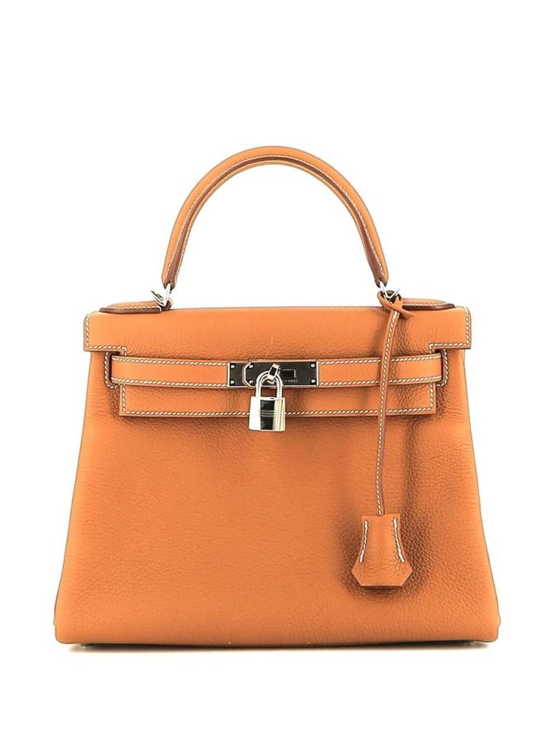 Hermès Pre-Owned 2022 Kelly 28 handbag - Orange von Hermès Pre-Owned