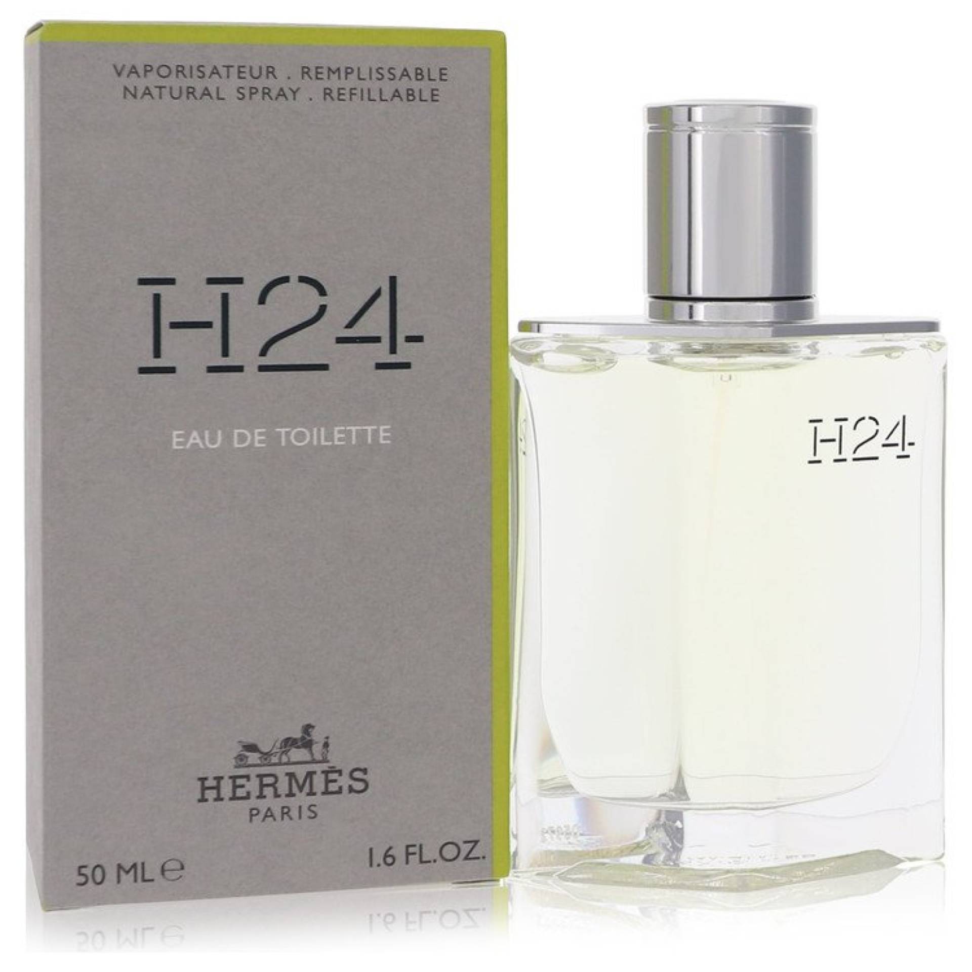 Hermes H24 Eau De Toilette Refillable Spray 50 ml Hermes H24 Eau De Toilette Refillable Spray 50 ml von Hermes