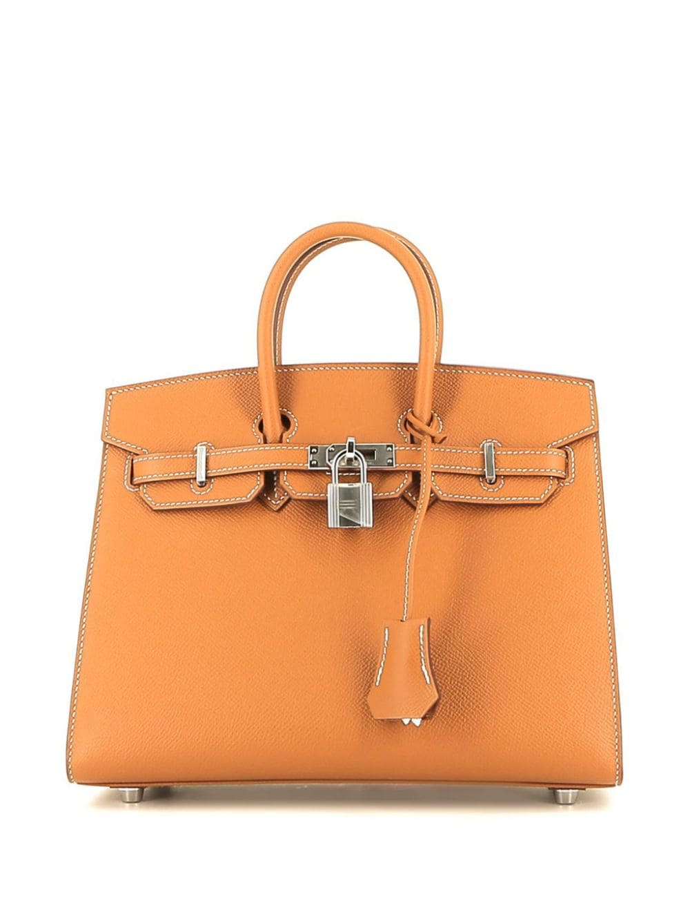 Hermès Pre-Owned Birkin 25 handbag - Orange von Hermès Pre-Owned