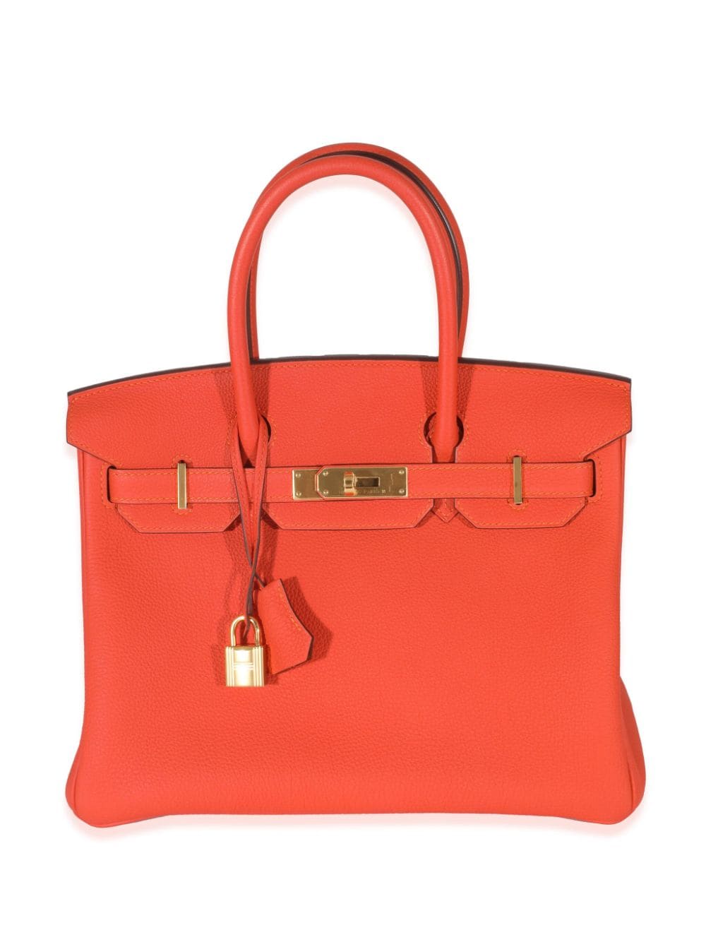 Hermès Pre-Owned pre-owned Birkin 30 handbag - Orange von Hermès Pre-Owned