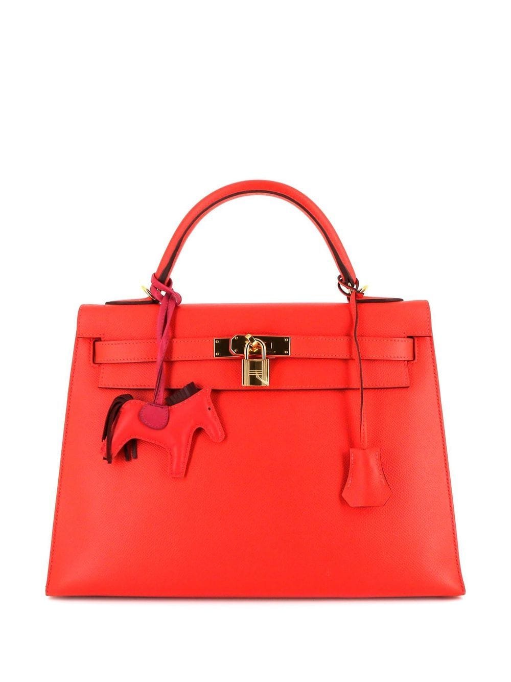 Hermès Pre-Owned Kelly Séllier 32 two-way bag - Red von Hermès Pre-Owned