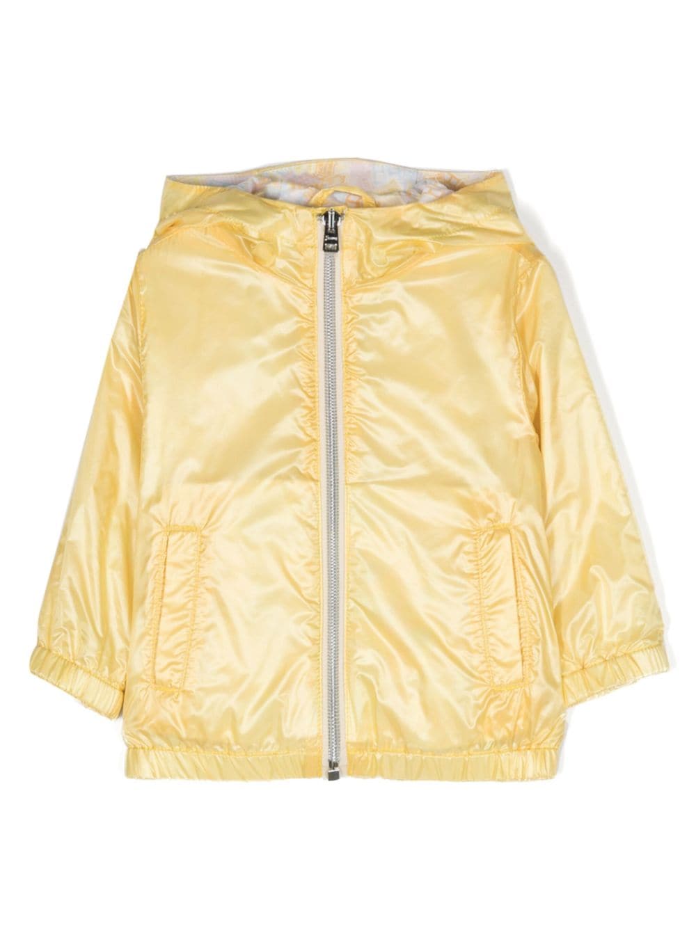 Herno Kids hooded rain jacket - Yellow von Herno Kids