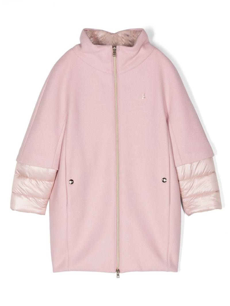 Herno Kids layered padded coat - Pink von Herno Kids