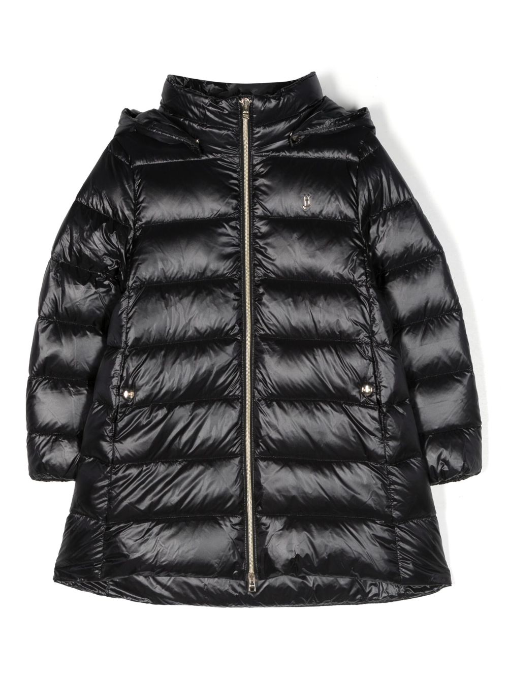 Herno Kids long-sleeve padded jacket - Black von Herno Kids