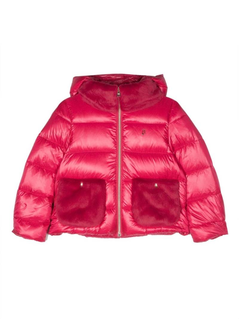 Herno Kids padded hooded jacket - Pink von Herno Kids